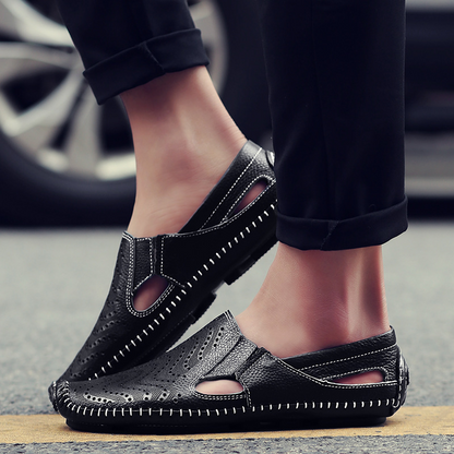 Giovanni Leather Sandals