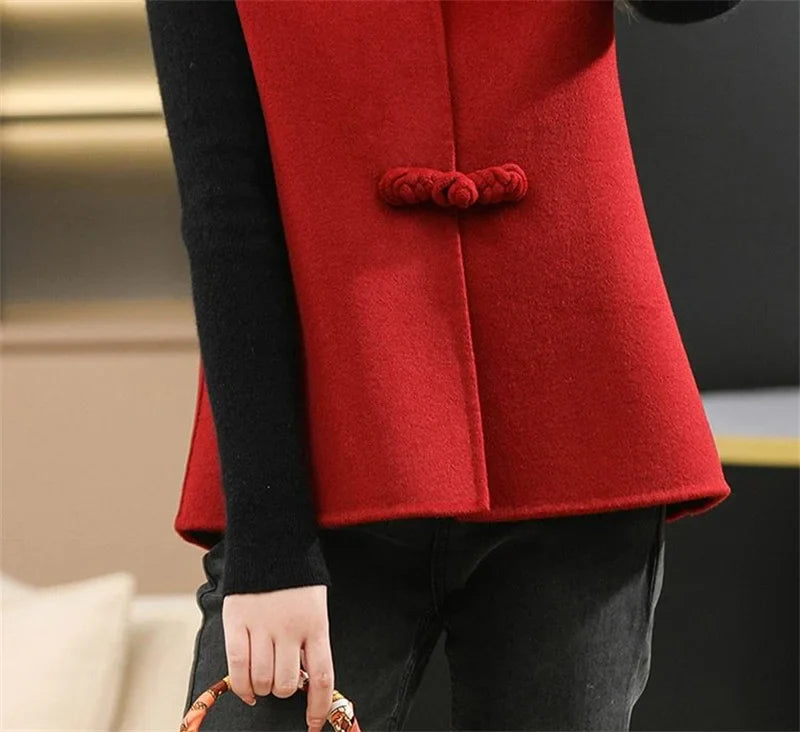 Nordic Knot Wool Vest