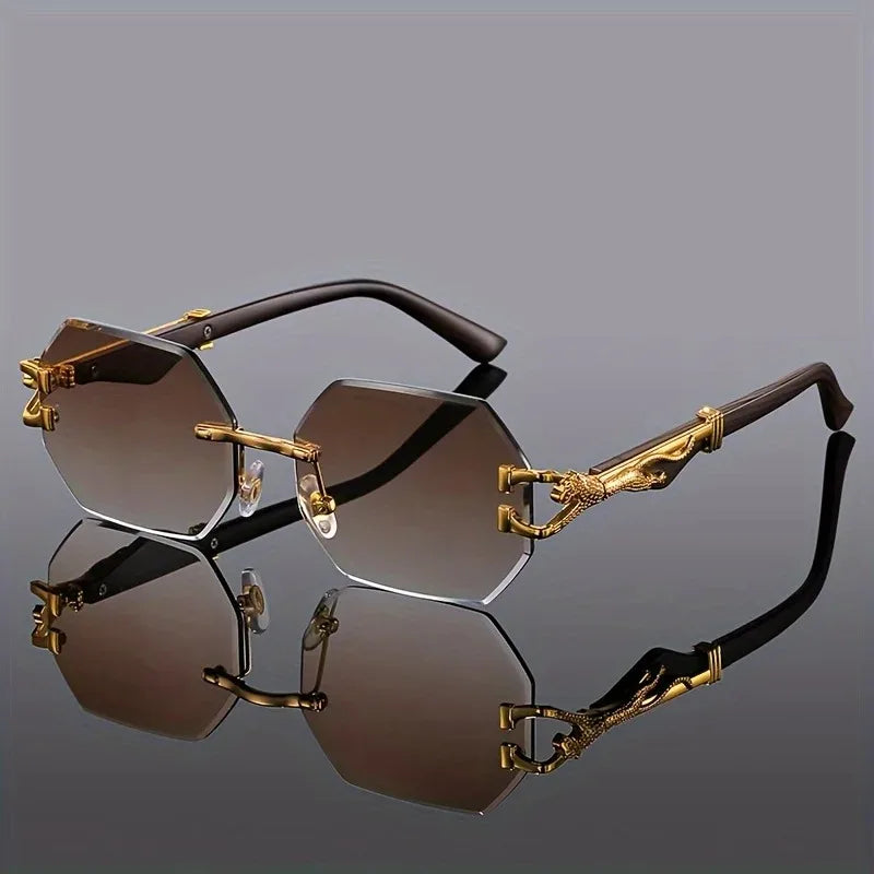 Luna Edge Rimless Sunglasses