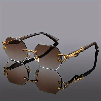 Luna Edge Rimless Sunglasses