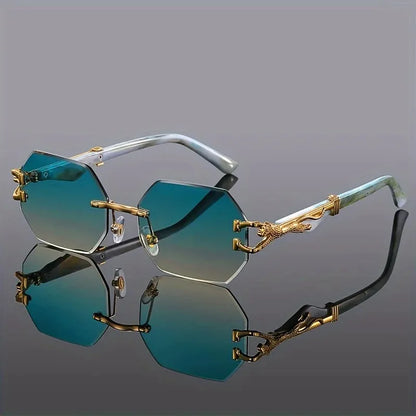Luna Edge Rimless Sunglasses