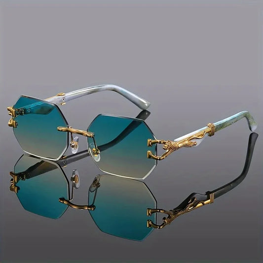 Luna Edge Rimless Sunglasses