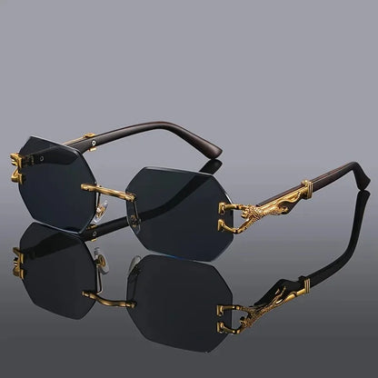 Luna Edge Rimless Sunglasses