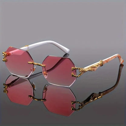 Luna Edge Rimless Sunglasses