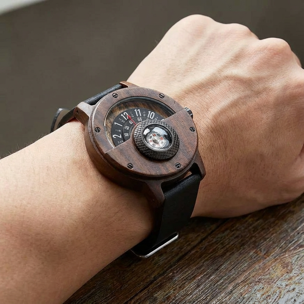 Helvani Urban Wood Watch