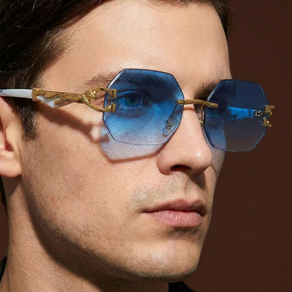 Luna Edge Rimless Sunglasses