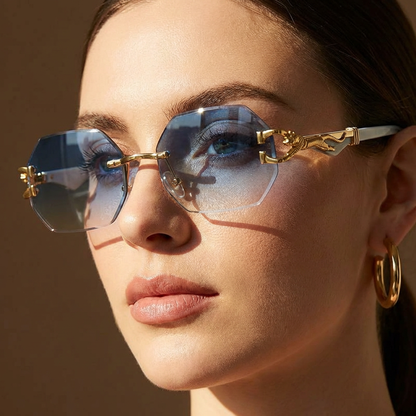 Luna Edge Rimless Sunglasses