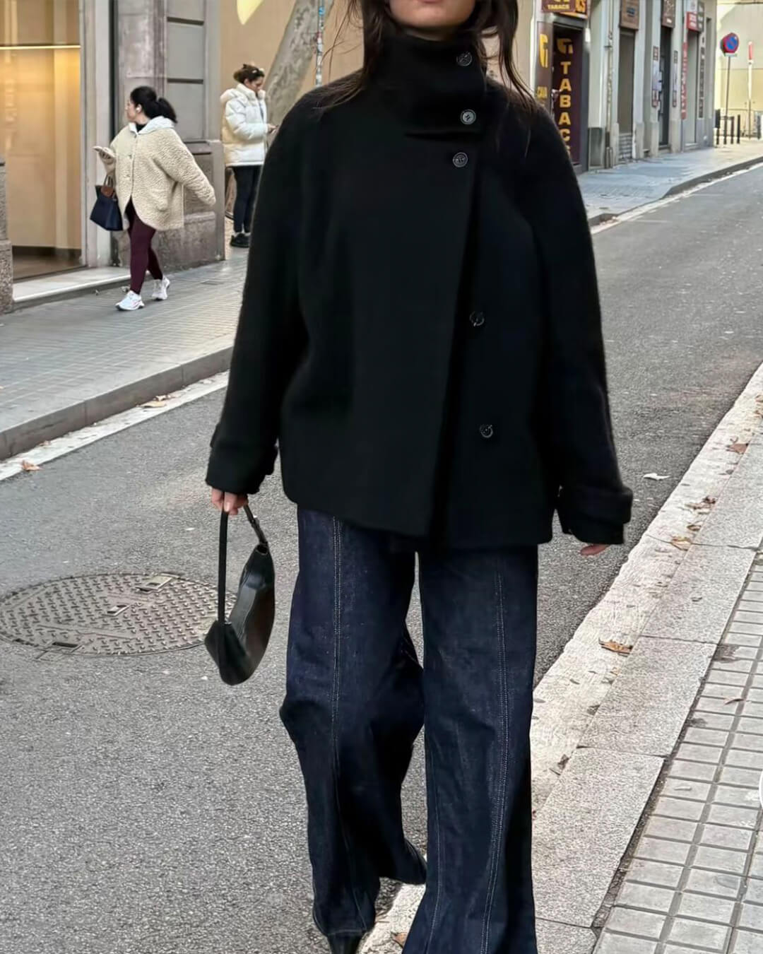 Veste élégante Rosalia avec col montant