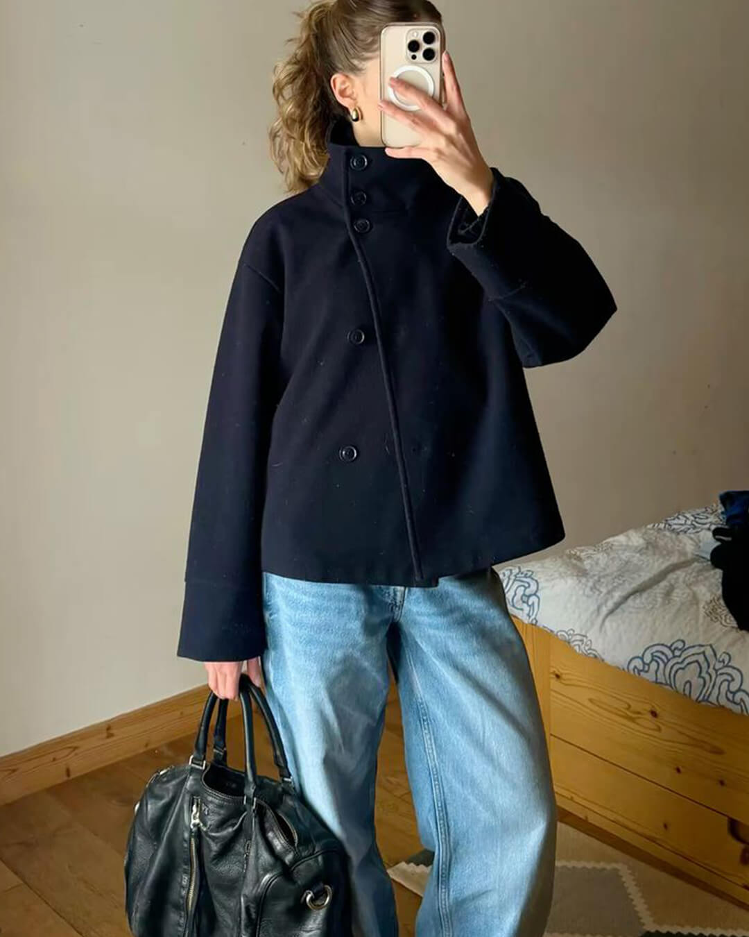 Veste élégante Rosalia avec col montant