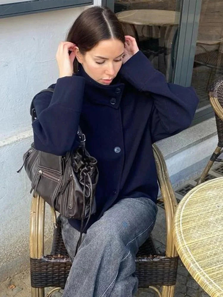 Veste élégante Rosalia avec col montant