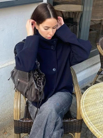 Veste élégante Rosalia avec col montant