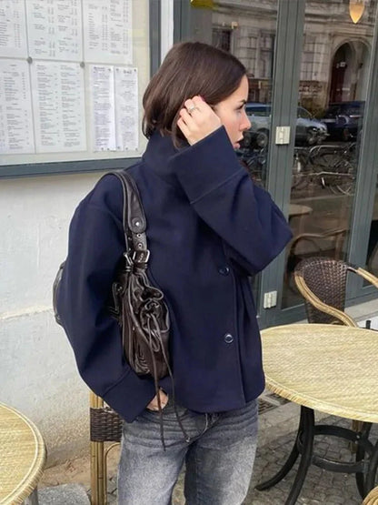 Veste élégante Rosalia avec col montant