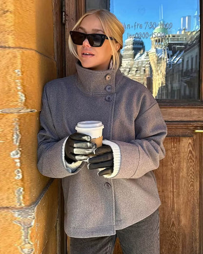 Veste élégante Rosalia avec col montant